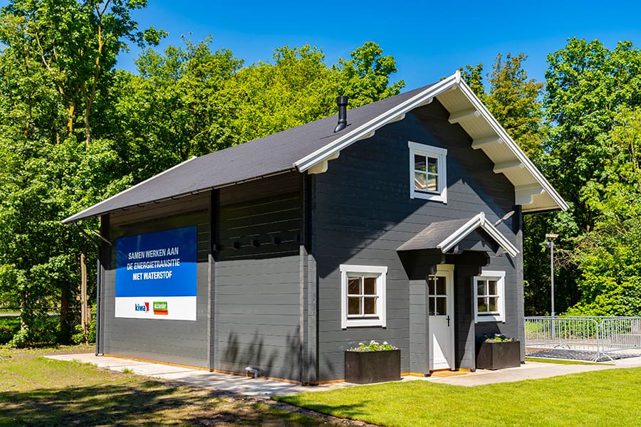 House in the Kiwa Hydrogen Experience Centre